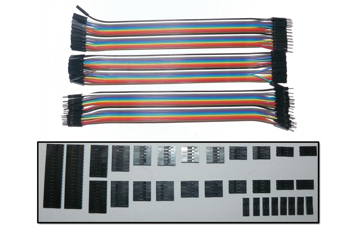 Buy this Dupont Wires Pack MM, MF, FF and Extra Housings at our Dupont