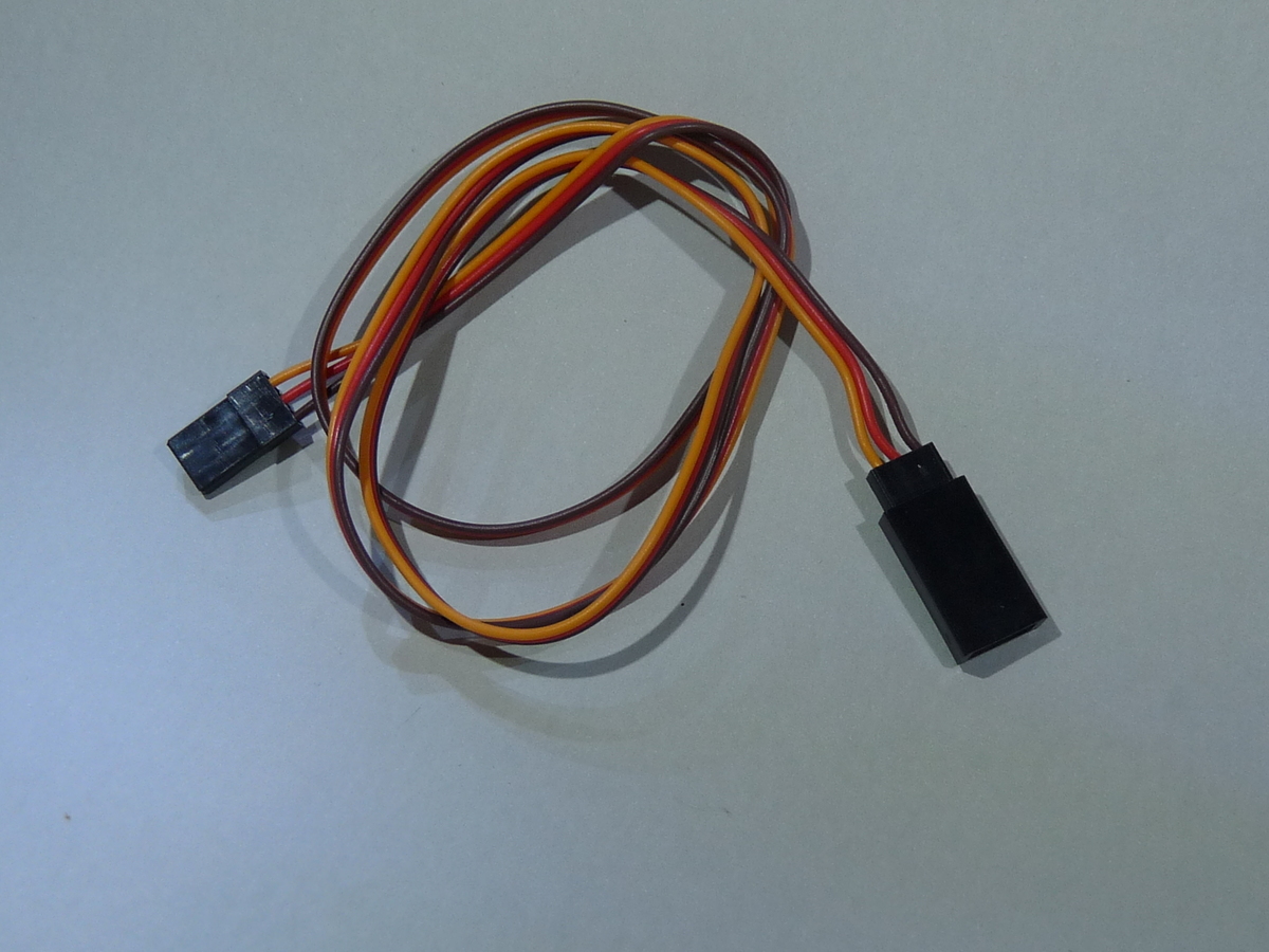 Buy this Servo Extension Wire, Brown Red Orange BRO, You Choose Length
