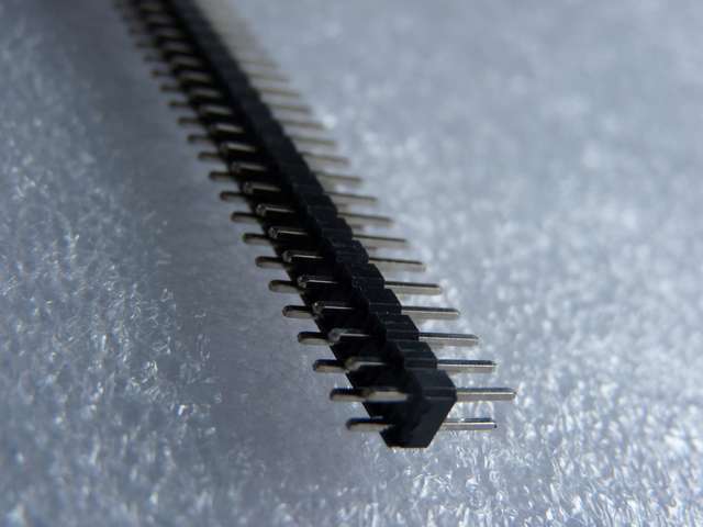 Male Vertical (Straight) PCB Headers ( 2.54 mm / 0.1 in ) - Through Hole - 2x40 - You Choose