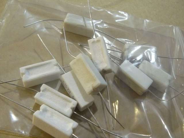 (10 of) Five Watt - 5W Wire Wound Resistors - You Choose Value