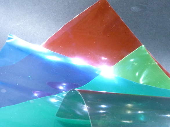 7-Segment Display Self Adhesive Colour Tint Filter Contrast Enhancment Film 
