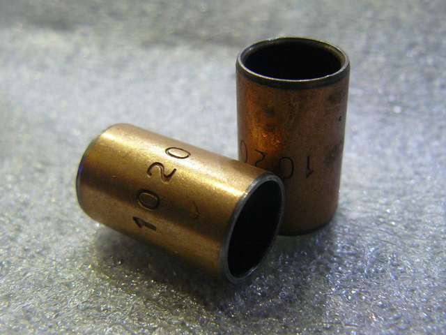 (2 of) 10mm Inside Diameter Self Lubricating Bushing/Bearing