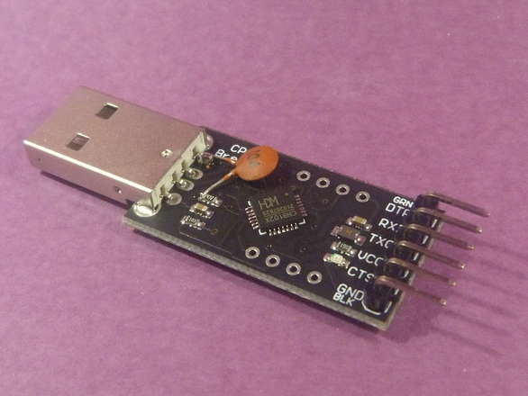 USB to Serial TTL Adapter aka FTDI Correct Pinout For Arduino Pro Mini - CH9102