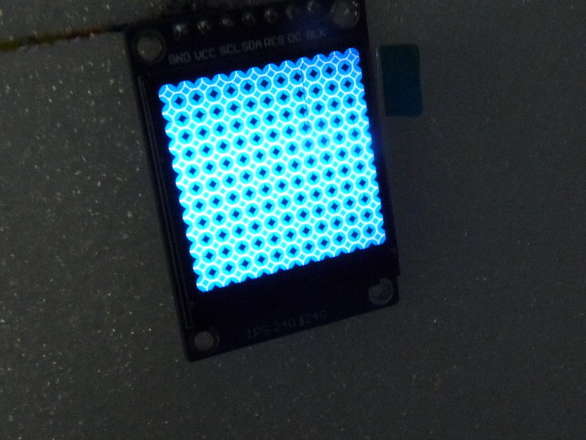 240X240 Pixel SPI Colour LCD - ST7789, Arduino Libraries Available