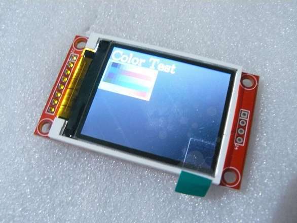 128x160 Pixel SPI Colour LCD - ST7735, Arduino Libraries Available