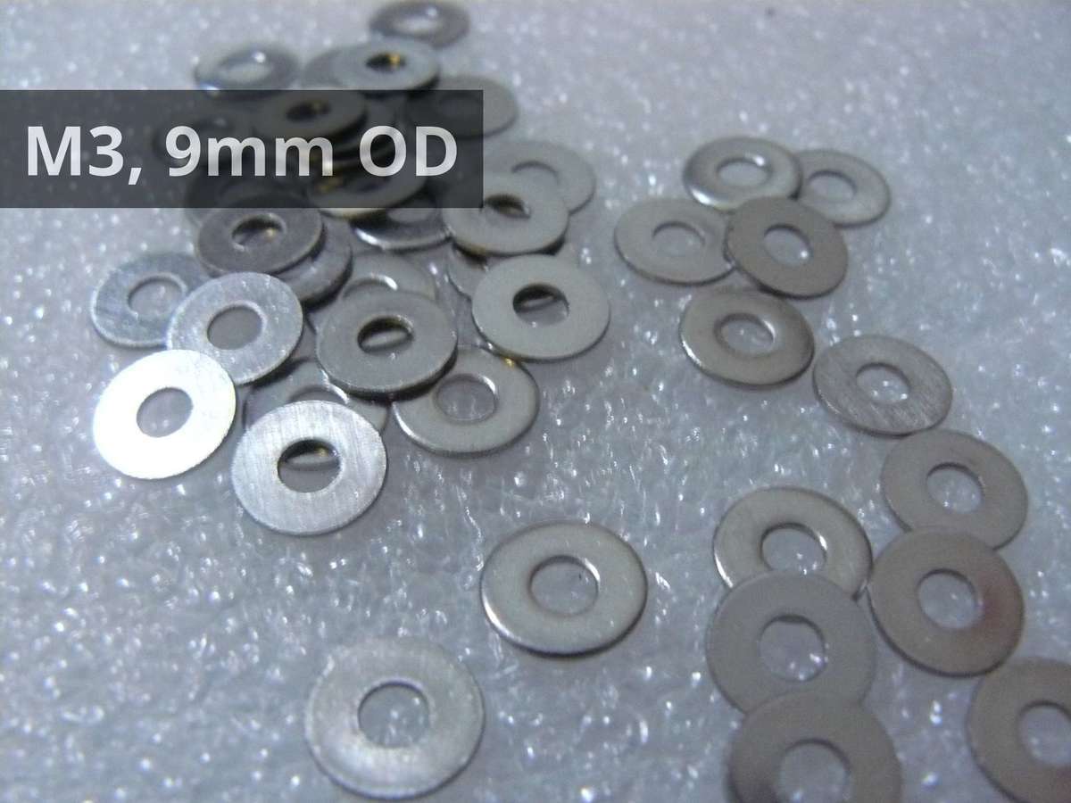 Buy this M3 Washers 40pcs You Choose Type at our Metric Washers
