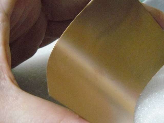 Double Sided Blank PCB 7x10 cm - FR4 - 0.15mm Crazy Thin Semi Flexible PCB