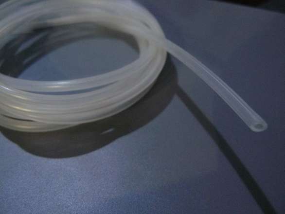 Silicone Tubing 1.5x3mm - 1.5mm ID (stretches to 3mm), 3mm OD - Soft Flexible - Per 50cm