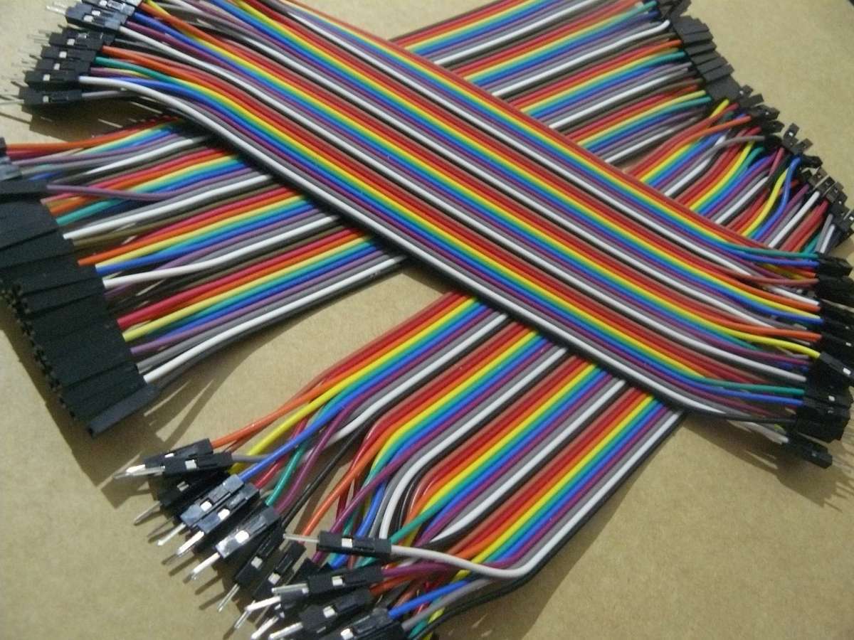 Buy this Dupont Wires 20cm MM, MF, FF 40 Wires Each (120 Wires) at