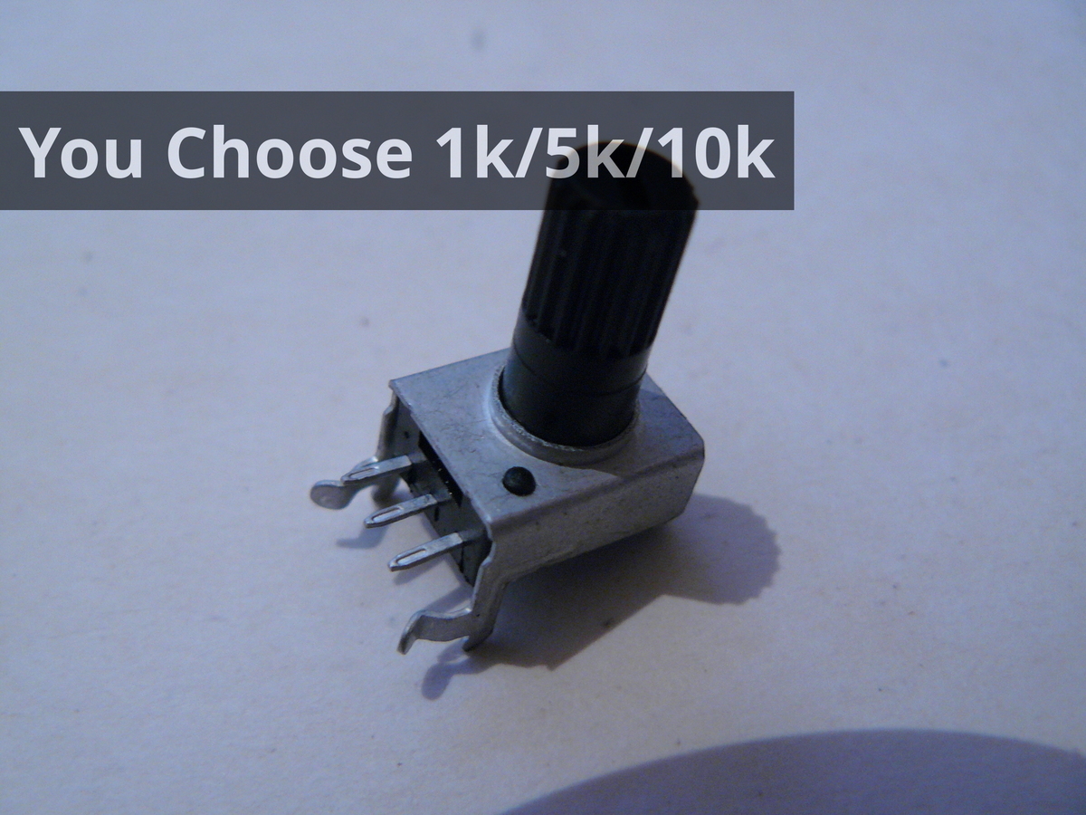 Buy this PCB Mount Potentiometer, Right Angle, You Choose Value at our