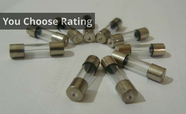 Buy this Slow Blow 5x20 Fuses - You Choose Value - 10/Pack at our Fuses